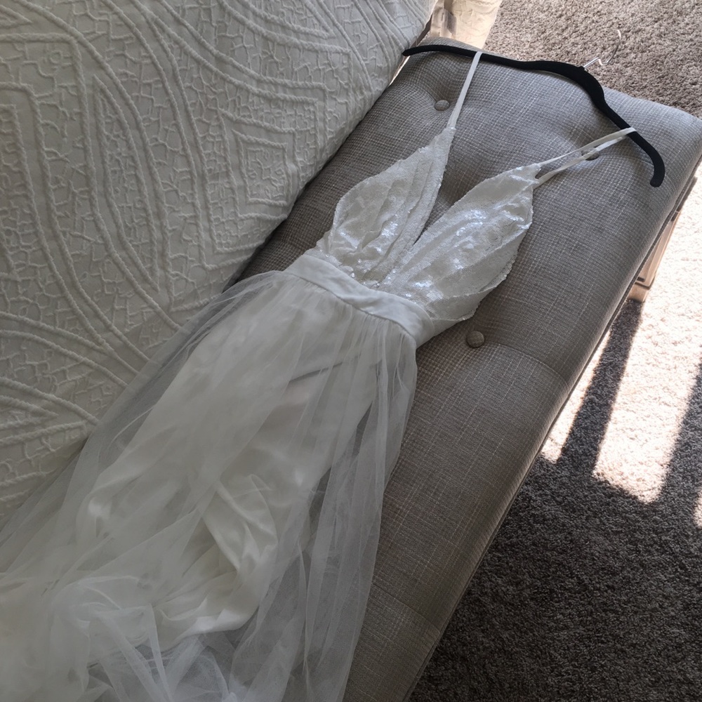 White Maxi Gown